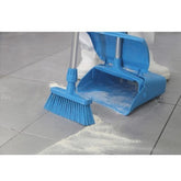 IGEAX TINY BROOM AND LOBBY DUST-PAN SET, BLUE - Mabrook Hotel Supplies